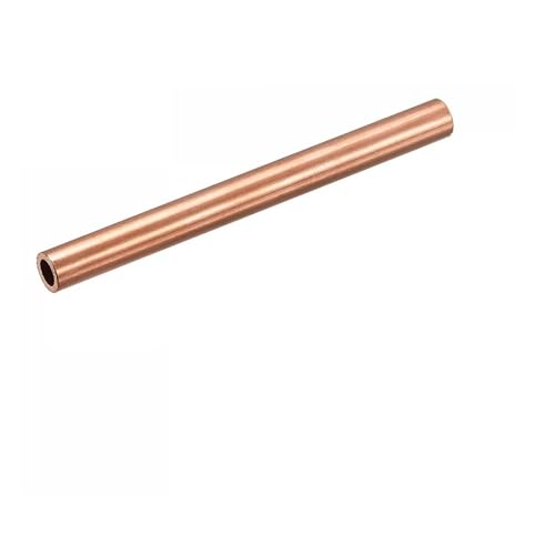 Copper Tube Piping, OD 3mm-20mm ID 2mm-19mm Length 500mm Hollow Straight Round Tube, Straight Copper Tubing 1pc(18 x 17mm)