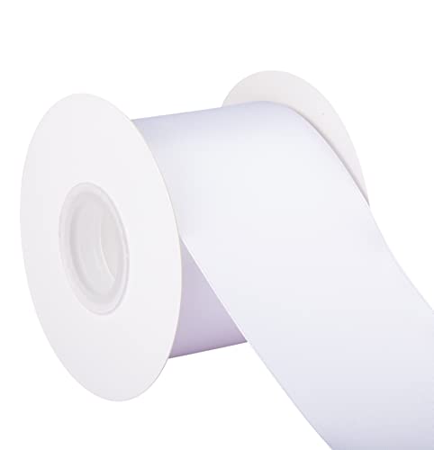 Double Faced Satin Ribbon, 75mm X 22M, Solid Polyester Craft Ribbon, Perfect for Gift Wrapping Crafts - Image 4