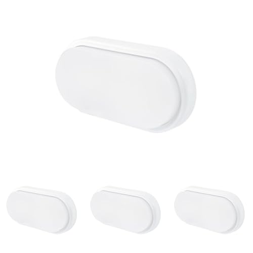 Hublot oval LED 12w Gefom lot de 4 pour illuminer votre terrasse ou entrée