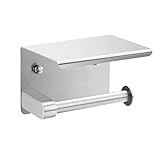 【Garantía-Accesorios】Huckle portarrollos con 2 juegos de accesorios (2 cintas adhesivas 3M, 3 tornillos) para cuando quieras cambiar la posición del soporte de papel higiénico. 5 años de garantía. Cualquier producto defectuoso se puede reparar o reemplazar por una garantía de por vida.