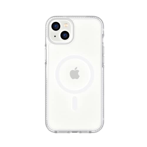 Coque iPhone 14 Plus transparente tech21 anti-jaunissement pour éviter les bris d'écran MagSafe