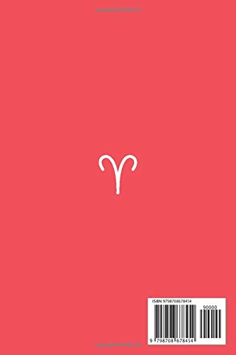 Big Aries Energy Lined Notebook / Journal, 6" x 9", 100 Pages, College Ruled: Big Journal Energy: The Zodiac Series - Image 2