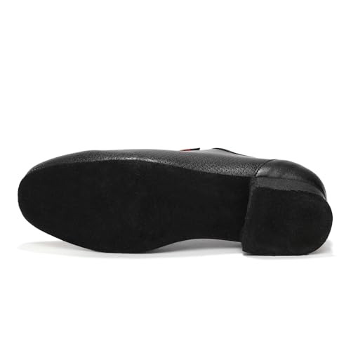 Men's Ballroom Dance Shoes for Tango Waltz Latin Swing Bachata Social Salsa with Suede Sole2