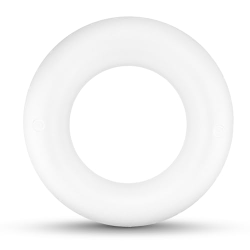 Netuno 5 Stück Styropor Flachring 30 cm halber Reifen Polystyrol...