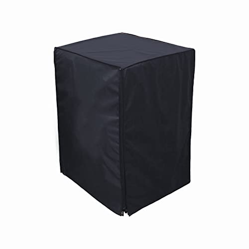 Star Weaves Dishwasher Cover Compatible for LG 14 Place Setting | Waterproof Dustproof Scratch Resistant Fabric | Durable Full Zip Closure for Free standing | Size - 61x61x86 cm, Grey - DWFLCIMGR