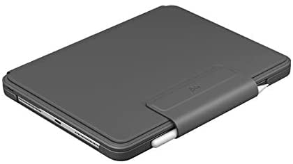 Logitech SLIM FOLIO PRO Bluetooth-Tastatur-Case mit Hintergrundbeleuchtung für iPad Pro 11 Zoll (1. und 2. Generation) (Modell: A1980, A1934, A1979, A2013), Englishes QWERTY-Layout - Grafit