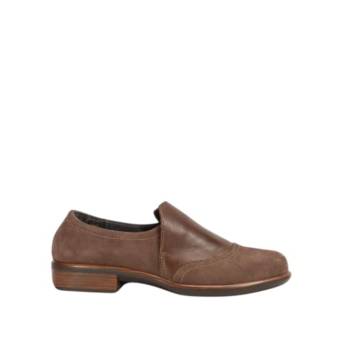 Image of NAOT Women's Angin Slip On Shoe Coffee Nubuck /Toffee /Coffee Nubuck 7-7.5 M US