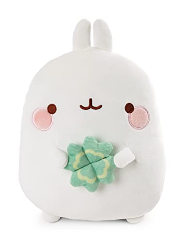 Miniatura 5 de Cojín con Forma de Molang con trébol 30x23cm