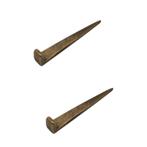 Image of jojofuny 2pcs Heavy Duty Picture Hangers Decorative Nails for Framing Wall Hanging Nails Easy Installation