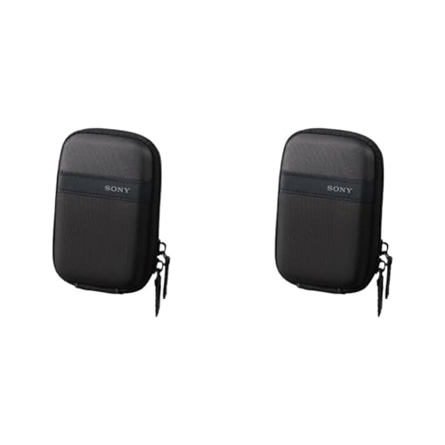 Sony LCS-TWP/B Kameratasche für DSC W/T-Serien schwarz (Packung mit 2)