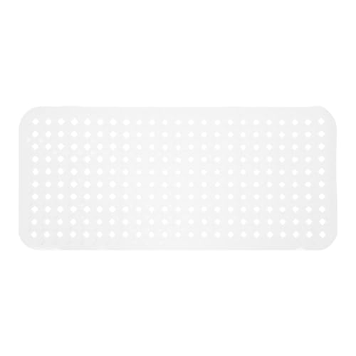Alfombrilla de baño jojofuny de PVC con ventosas 88x40 cm 2