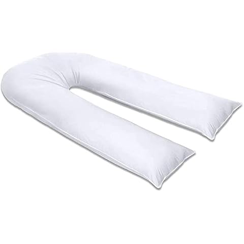 Oliver Bedding Pillow - U Shape Orthopedic Maternity Nursing Cushion - Used as Comfy Long Cuddle Pillows (12 FT) Cover