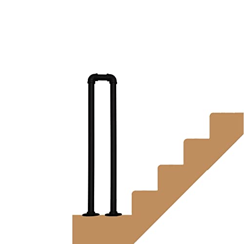 Rampe d'escalier kit complet avec tige de support en U 65cm - 2