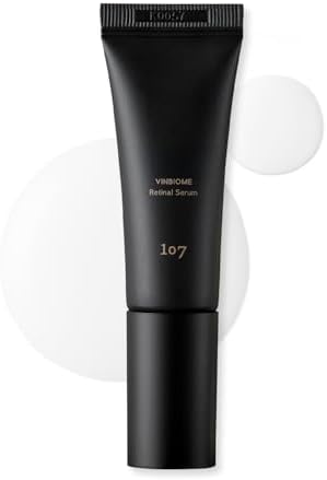 107 VINBIOME Retinal Serum, Retinal 0.1% & Ginseng, Hydrating & Firming Face, Supports Smooth & Youthful-Looking Skin, Gentle for Sensitive Skin (0.68 fl oz)