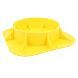 Fabater Trailer Jack Wheel Dock Heavy Duty Stable Caster for RV Boat Cargo, Yellow HDPE Material