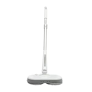 Kabelloser elektrischer Wischmopp, Wasser Sprühmopp, Bodenwischer Drehmopp, Speed-Mop für Hartholzfliesenböden, Bodenreiniger Spin Mop, 150r/min 350ml