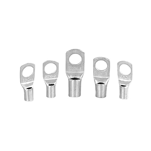 Cosse en cuivre SC16-6 à sertir pour connecteur de câble de soudage lot de 10