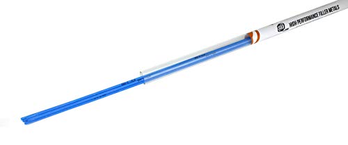 SÜA - Silver Brazing Solder Rod - Flux Coated - 45% Ag - AWS BAg-5 - Size: 1/16'' x 18'' - (5 Sticks)