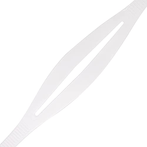 2Pcs Universal Swimming Goggles Swim Glasses Eyewear Silicone Strap Head Band ，Soft Diving Snorkeling Mask Strap Replacement Spare Parts Accessories （Clear） #TOP3