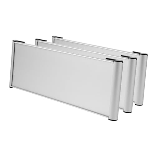 Plaques de porte double face pour une identification claire des bureaux partagés