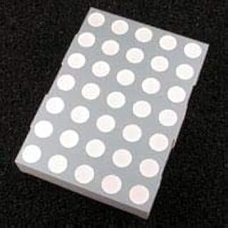 LED Displays amp; Accessories Dot Matrix Red 625nm Common Cathode Pack of 10 (TC20-11EWA)