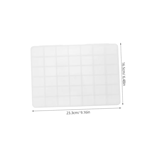 Boîte de rangement pour perles en plastique transparent avec compartiments - 3