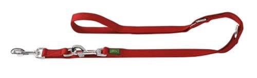 HUNTER Verstellbare Hundeführleine, Farbe: petrol, 3-fach verstellbar, robustes Nylon, pflegeleicht, Größe: 25/200