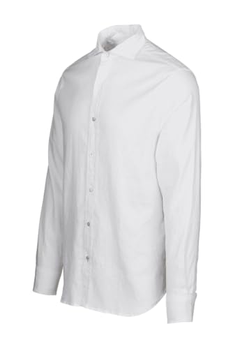 Image of SWIMS Santorini Men's Long Sleeve Linen Stretch Button Down Shirt