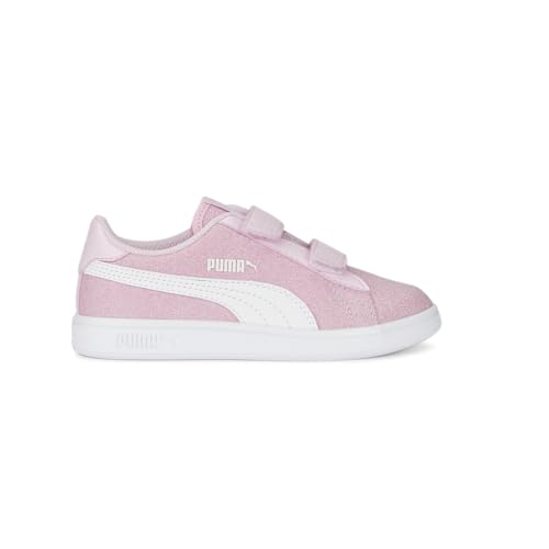 PUMA Kids Girls Smash V2 Glitz Glam V Slip On Sneakers Shoes Casual - Pink