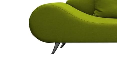 Image of Stylish & Modern Cushioned Couch Relax sectional Sofa in Fabric & Velvet and Heavy Duty Sofa for bedrooms, Living Rooms Guest Rooms Home and Office. (Green)