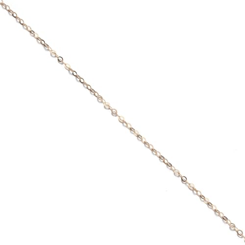 Collier en Or 18 carats pour filles, le cadeau tendance de 18 pouces