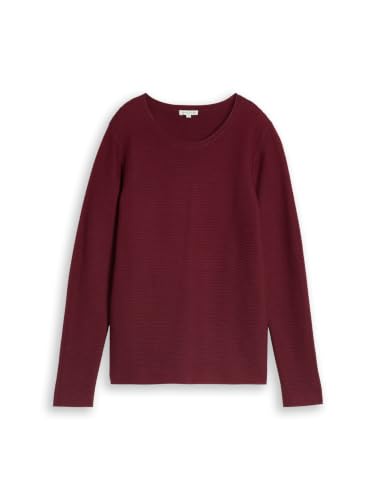 TOM TAILOR Damen Strickpullover aus Baumwolle – Ansicht 4