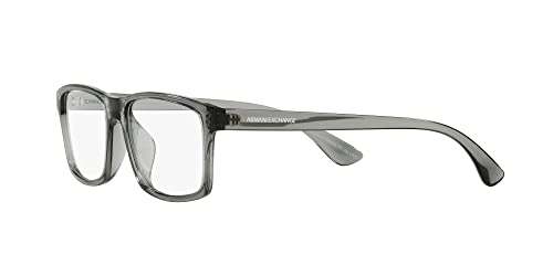 Image of Armani Exchange mens Ax3083u Universal Fit Rectangular Prescription Eyewear Frames