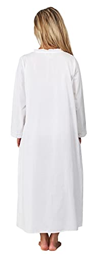 The 1 for U Victorian Nightgown - Long Nightgown for Women, Annabelle 100% Cotton Gown2