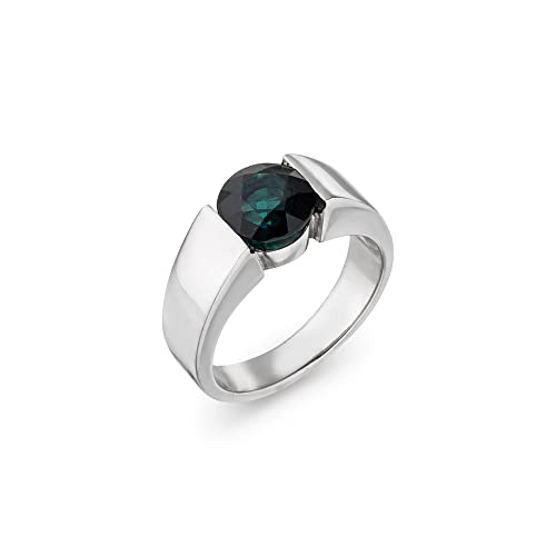 Anillo de turmalina de orfebrería alemana (plata de ley 925) con experiencia de valor Cover