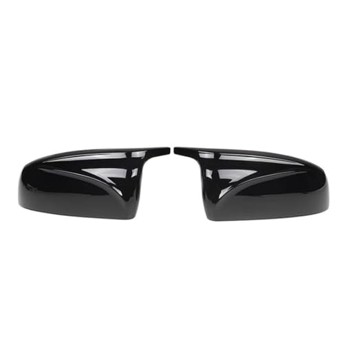 Carcasa espejo retrovisor coche Para BMW Para E70 Para X5 Para E71 Para X6 E72 Tapa Cubierta Espejo Retrovisor Puerta LateralCoche Piezas Estilo Cubierta Espejo Tapas(Negro)