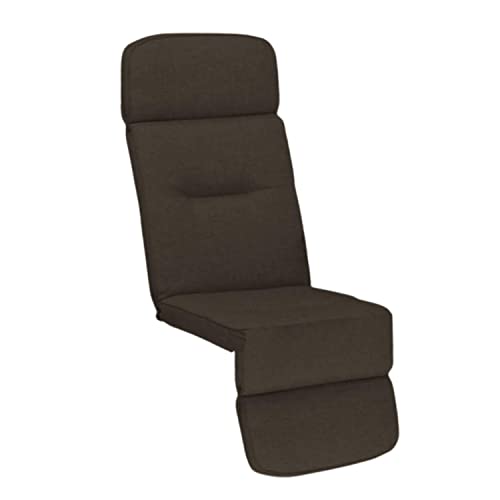 Doppler Auflage Relax-Liege Elegant Anthrazit I Gartenliege-Polster