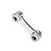XR650L Lowering Link 45mm Rear Drop Link Compatible With XR 250R XR350R XR600R XR 650L CNC Lowering Suspension Linkage Arm (Silver)
