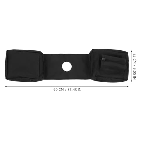 Bolsa de Sillín Para Motocicleta y Estuche de Herramientas Bolsa de Montaje Frontal Para ATV Negro Para Paseos y Accesorios Powersports miniatura 2