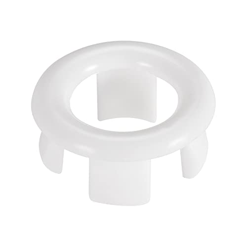 MroMax 3-tlg. Überlaufabdeckung Für Waschbecken – Chromfarben, Aus Kupfer/Kunststoff, Für 23-25 Mm Löcher