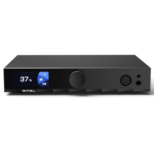 SMSL H400 MK2 �o�����X �w�b�h�z���A���v & �v���A���v 18000mW x2 ���o�� 4.4mm/6.35mm �w�b�h�t�H���A���v | GaN�����K���E���d������ �����̃����[���{�����[�� XLR/4.4mm/6.35mm�o�� THD+N 