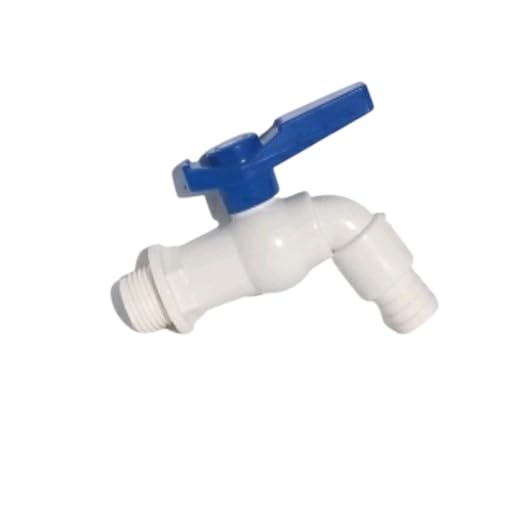 GenericWhite Polished PVC Plastic Water tca tap
