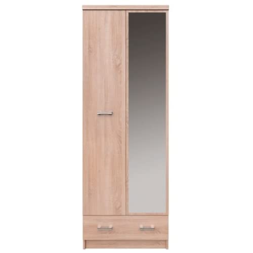 ok-living Kleiderschrank Tomi, Sonoma, 60 x 183 cm