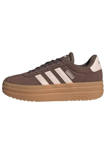 adidas Donna VL Court Bold Shoes, Earth Strata/Wonder Quartz/Gum 3, 42 2/3 EU
