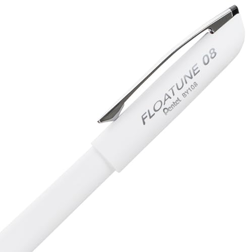 Stylo à bille Pentel Floatune encre noire pointe moyenne 0.8mm