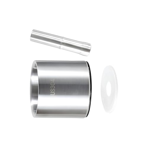 Bol de broyage de grande capacité, mortier et pilon inox pour poudre de café aromatique