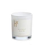 Hillside Candle Desert Rain Single Wick Soy Candles, Luxury Scented Candles for Home - Up to 60 Hour Burn Time, Cruelty-Free Soy Wax Blend - Rain Fragrance, Notes of Cardamom & Apple Blossom (9 oz)