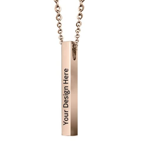 Image of Custom Name Printed Pendant| Make Your Mark | Personalised Name Pendant For Every Occasion|