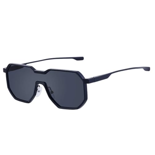 Lunettes de soleil UV400 effet miroir pour une protection maximale et style punk