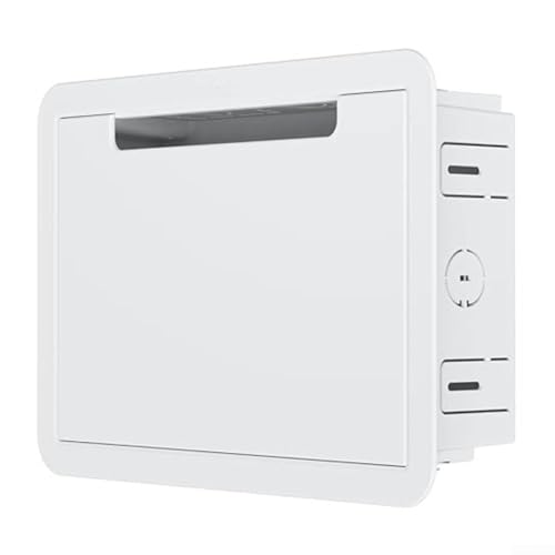 Kabel-Management, strukturierte Medien-Gehäuse, 1 Stück 9 Zoll Wand-TV-Media-Box, Einbau-TV-Ausgang und Netzwerkgehäuse für Fire TV